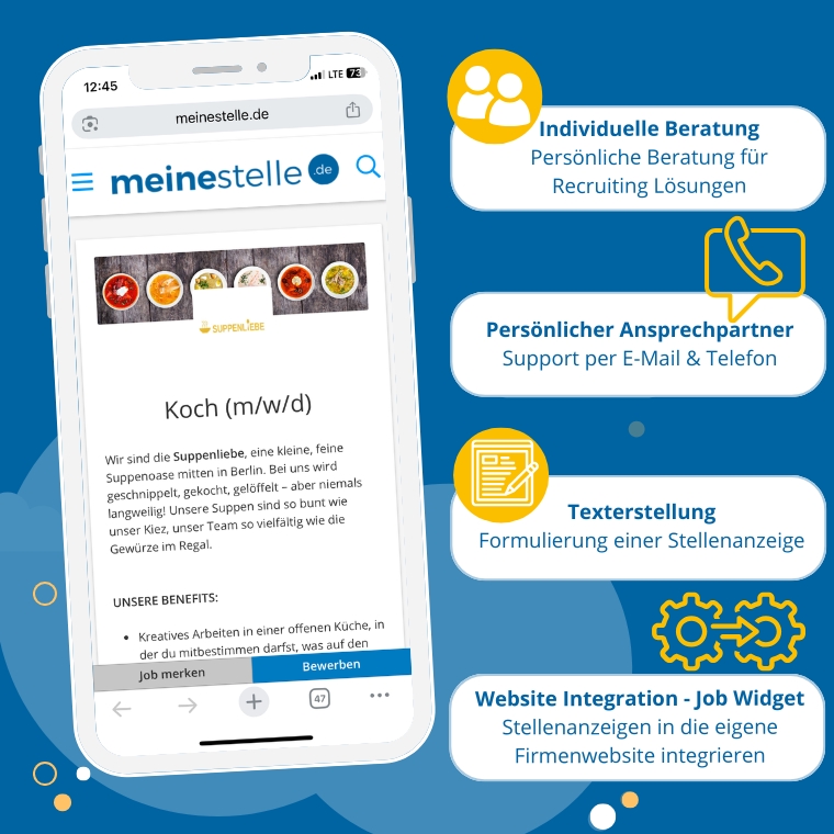 Stellenanzeigen schalten auf meinestelle.de & azubistelle.de Stellenanzeigen schalten auf meinestelle.de & azubistelle.de